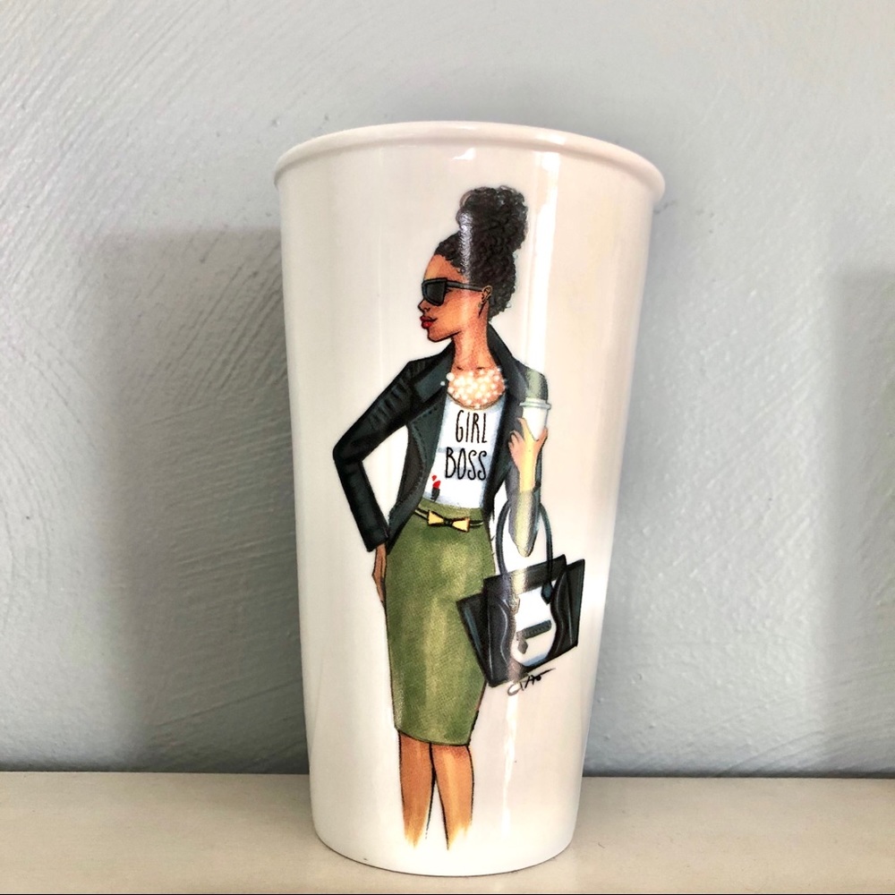 Girl Boss Glass Mug